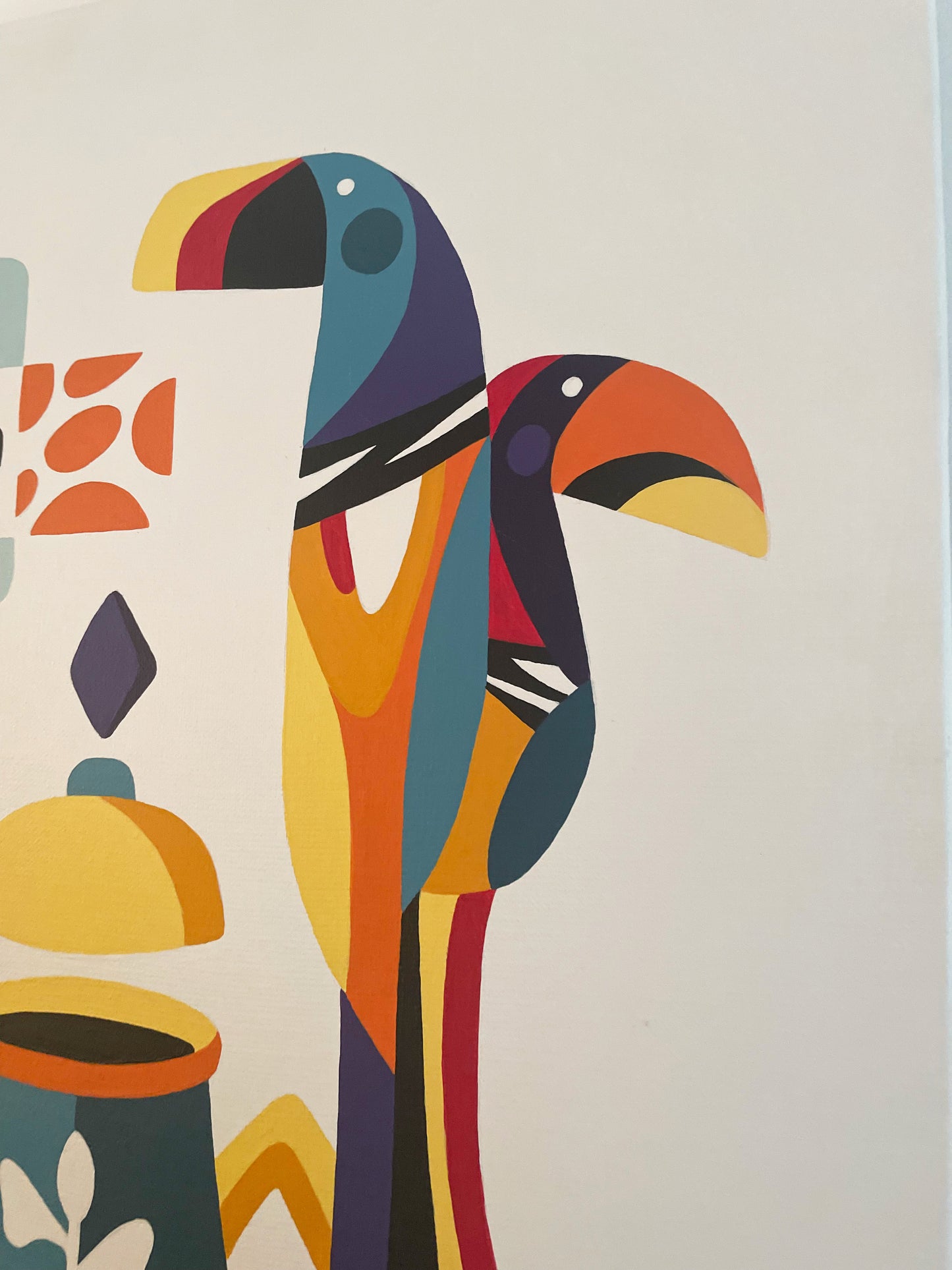 Toile Acrylique -  Toucan